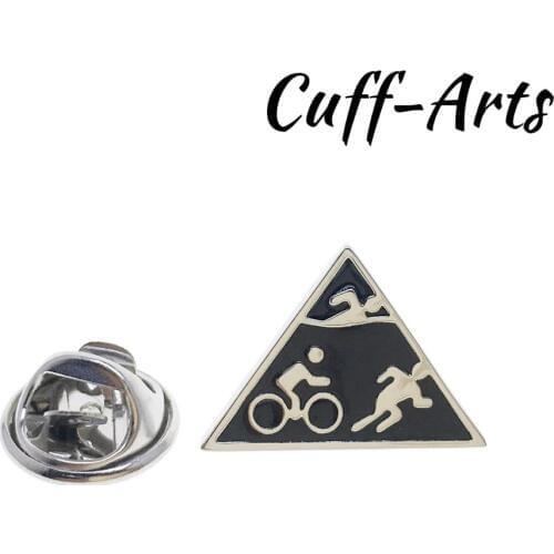 Lapel Pin For Men Triathlon Lapel Pin Badges Pride Brooch Hijab Pins Crystal Pin Broche Pusheen by Cuffarts P10266