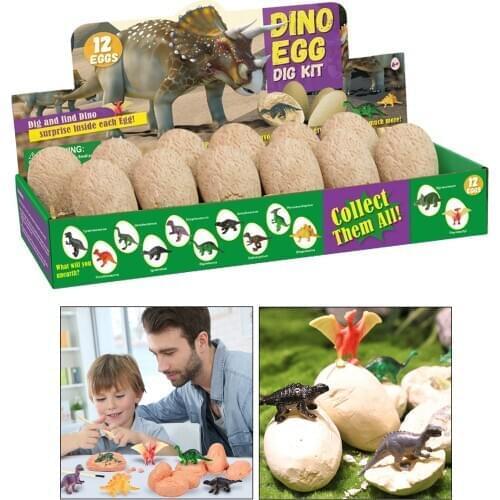 Unique Dino Egg Digging Kit for Kids Easter Educational Learning Fun Toys