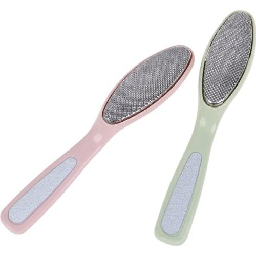 1 PCS Feet Care Foot File Exfoliating Scrub Rub Board Dead Skin Calluses Removal Pedicure Care Foot Care Tool Color Random
