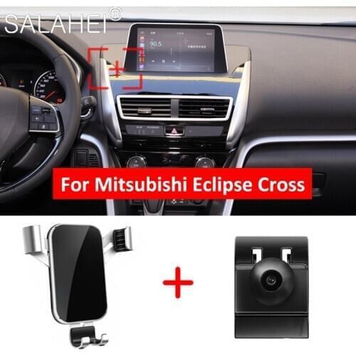 Plastic Car Mobile Phone Holder For Mitsubishi Eclipse Cross 2017 2018 2019 Car Bracket Mobile Phone Holder Air Vent Mount Stand