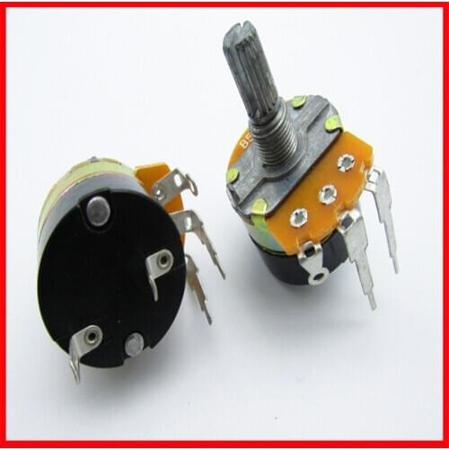 138 potentiometer 500K with switch adjustable resistance/dimming speed regulator dedicated potentiometer-20 flower shaft