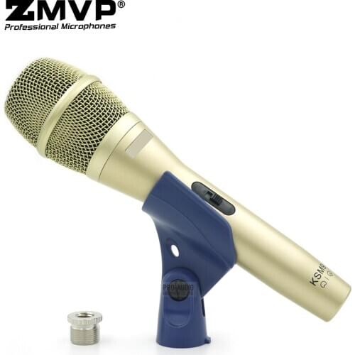 Grade A Professional Live Vocals KSM9C Dynamic Wired Microphone KSM9 Handheld Mic with ON/OFF Switch For Karaoke Studio Record