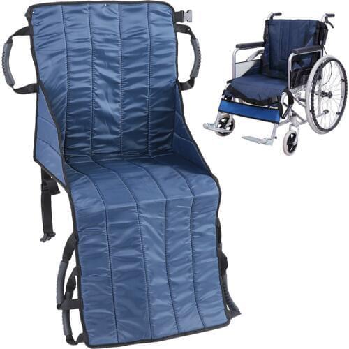Patient Lift Sling Transfer Seat Pad Medical Mobility Emergency Wheelchair Transport Belt Nursing Belts for Elder Disabled