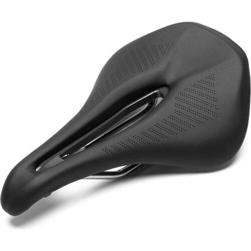 Promend SD-576 Bike Saddle Microfiber Leather MTB Road Soft Wide Comfort Pad Bicycle Cushion Road Bike Seat Mat Racing Parts