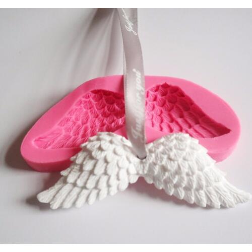 Angel wing gypsum aromatherapy silicone mold Handmade DIY Aromatherapy Wax Mould plaster silicone mold