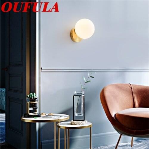 FAIRY Modern Wall Lamps Copper Light Contemporary Creative New Design Indoor Decorative For Living Room Corridor Bedroom Hotel