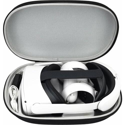 Portable Storage Bag For Oculus Quest 2 VR Headset & Controller Shockproof Travel Carrying Case For Oculus Quest 2 Accessories