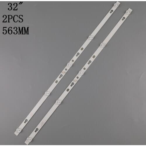 LED Strip 5 lamp for MI 32" TV LCD L32M5-AZ TCL32D05-ZC22AG-11 LVW320CSDX 4C-LB320T-DSA 6v TCL 32F6B 32F6H 32L2 32HR332M05A7
