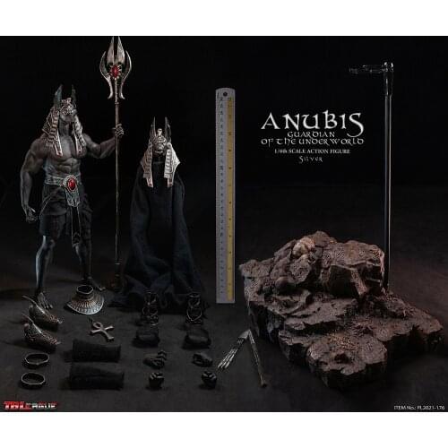 TBLeague PL2021-176 1/6th Scale Anubis Guardian of The Underworld-Silver Action Figure