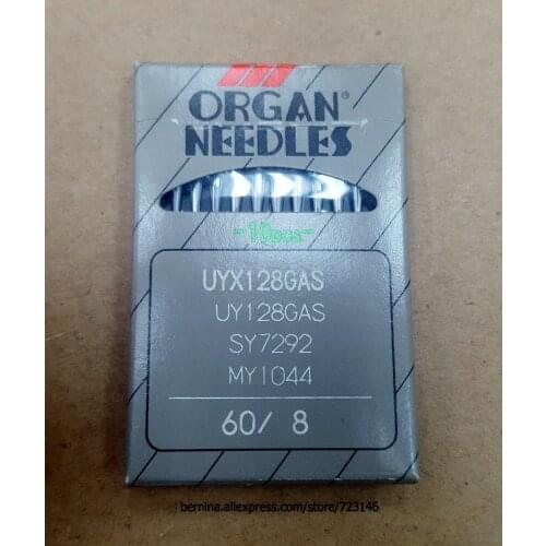 10PCS JAPAN Organ Needles TVX64 B64 , UYX128GAS UY128GAS SY7292 MY1044 , TQX7 175X7 2091 SY4531 , DPX5 DP5 , DVX57 62X57