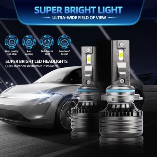 H7 LED 360 Car Headlight CSP 12000LM 70W LED H7 Canbus H11 H8 H9 9005 9006 6000K H11 LED Light Waterproof Car Auto Lamp 2pcs