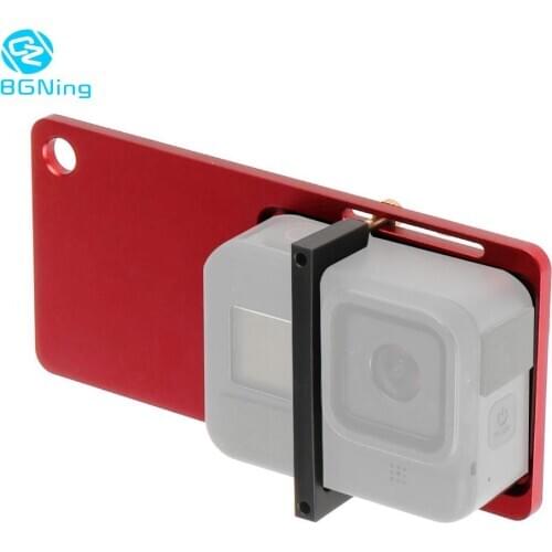 BGNing Aluminum Gimbal Switch Plate Adapter for DJI OSMO Action Tripod Mount Clip Clamp for GOPRO Hero 8 for EKEN Stabilizer