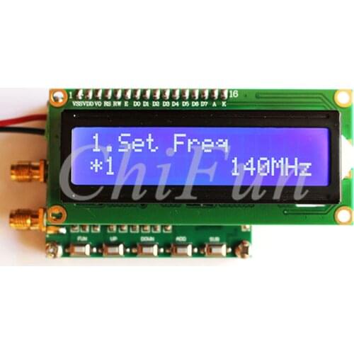 Freeshipping RF signal generator Signal range 140MHz~4.4GHz With sweep function