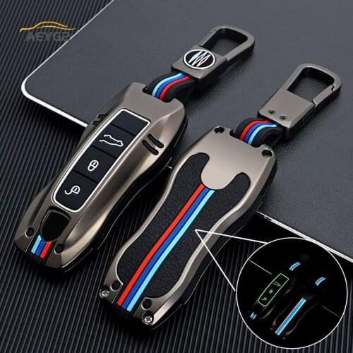 Zinc alloy Car Remote Key Cover Case Shell Fob Keychain For Porsche cayenne 911 996 macan panamera boxster 986 987 Accessories