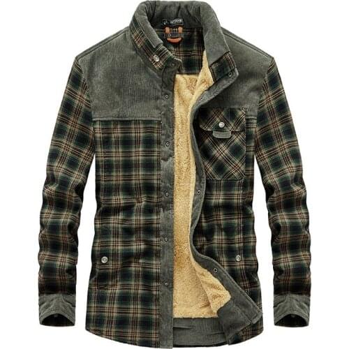 Day Together Men's Warm Shirts