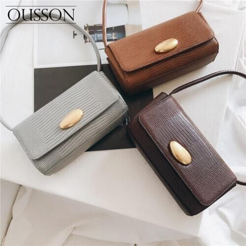 OUSSON 2020 Designer BrandHighQuality messenger Shoulder bag