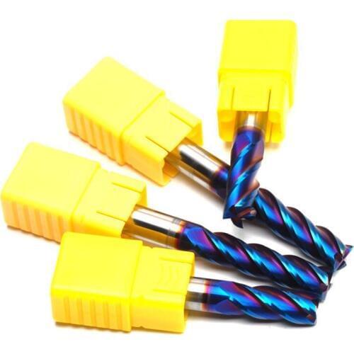8mm 4 Flutes HRC65 Carbide End Mill Alloy Carbide Milling Tungsten Steel Milling Cutter EndMillS CNC Cutting tools