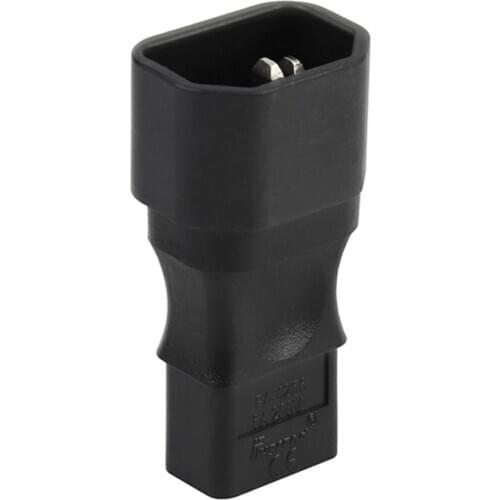 IEC 320 PDU PSU C14 3 Pin Male Plug To C9 Adapter Converter For PDU Socket