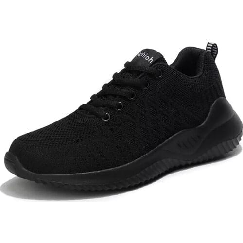 Fashion Women Flat Sneakers Spring Mesh Breathable Casual Shoes Lace Up Sock Trainers Summer Soft Ultra Light Vulcanize ShoesF