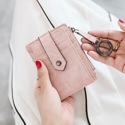 Multifunctional Small Card Holder Bag Wallet Female Simple Korean Cute Personality Mini Multi-card Ultra-thin Coin Purse