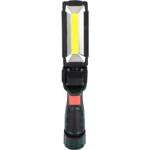 Multifunctional usb charging glare outdoor car repair handheld led work light magnet long strip cob flashlight
