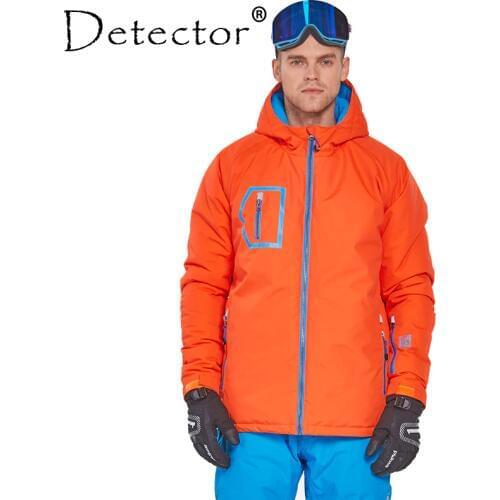 Detector Men Ski Snowboard Jacket Winter Suit Mens Outdoor Warm Waterproof Windproof Breathable Clothes