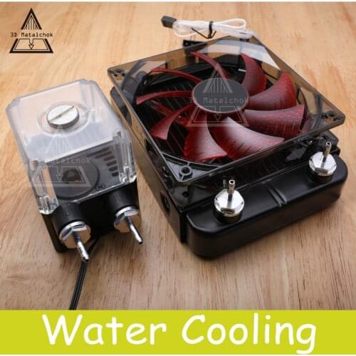 3D Matalchok Titan AQUA Water Cooling Kit for 3D printer parts for E3D Hotend Titan Extruder for TEVO 3D printer KIT