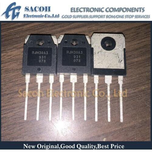 Free Shipping 10Pcs RJH30A3DPK RJH30A3 RJP30A3 TO-3P Power IGBT transistor