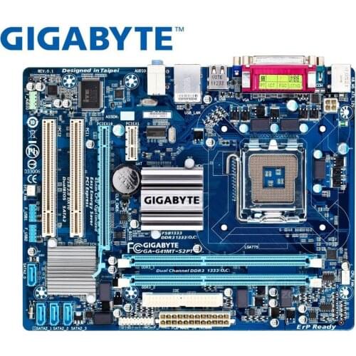 Original motherboard Gigabyte GA-G41MT-S2PT DDR3 LGA 775 G41MT-S2PT G41 Desktop USED motherboard