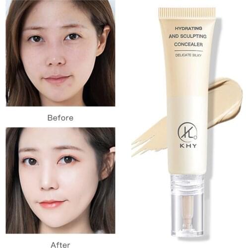 Makeup Base Face Invisible Pore Moisturizing Concealer Primer Light Oil-Free Makeup Finish Not Cakey Foundation Primer Cosmetic