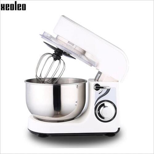 XEOLEO Planetary mixer Electric food blender bowl Flour Dough Mixer 3.5L whisk kitchen food stand mixer with Dough hook 5 speeds