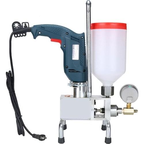 Double Liquid Type High Pressure Grouting Machine QYD-999D Double Liquid Polyurethane foam/epoxy Injection Grouting Machine 220V