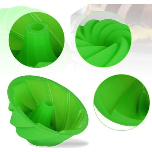 Silicone Spiral Cake Mold Kitchen Bakeware DIY Desserts Baking Mold Mousse Cake Moulds Baking Pan Tools