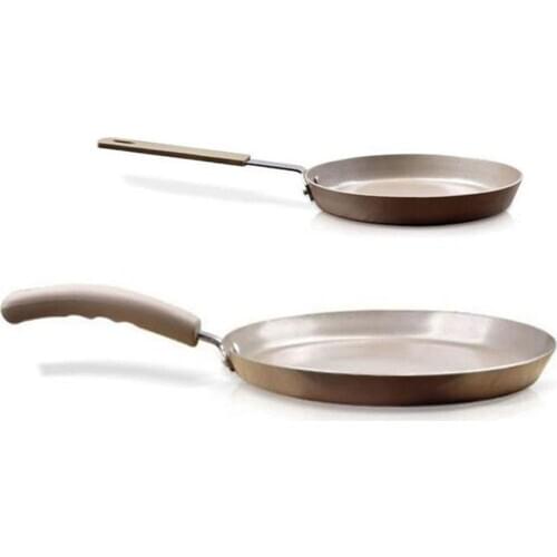 5.5/10 Inch Omelet Pan for Eggs Ham Pancake Maker Non-Stick Oven Baking No Oil-Smoke Breakfast Grill Cooking Pot