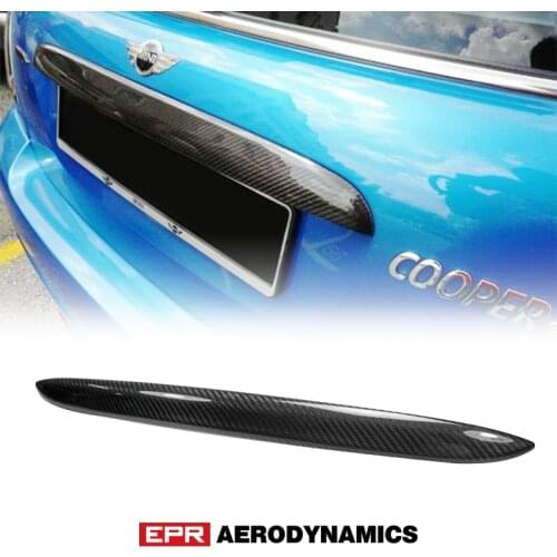 For Mini Cooper S MK1 2001-2006 R50 R52 R53 Carbon Fiber Boot Lid Grib Trim