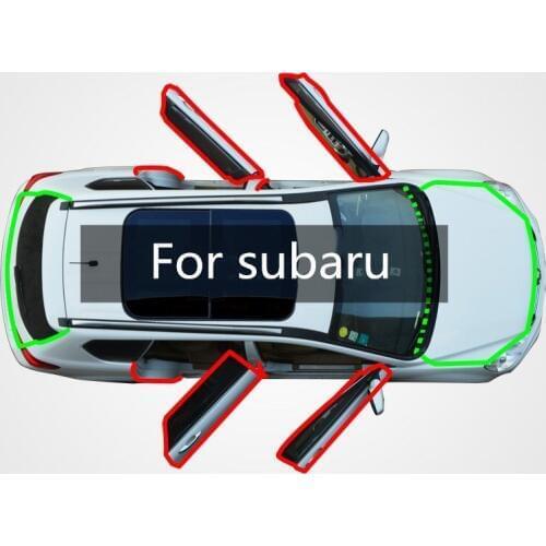 For subaru WRXST/XV/BRZ forest man ao hu chi peng car door modification sound-proof dust seal