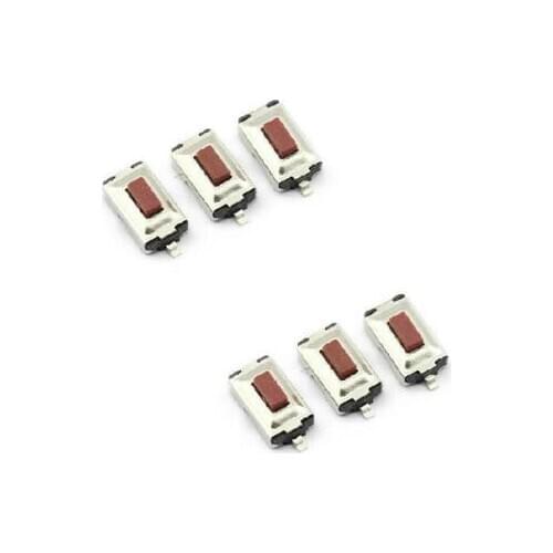 100 pcs 3x6x2.5mm Momentary Tact SMD SMT Pushbutton Micro Switch 2 Pin