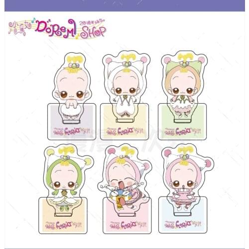 Anime Magical DoReMi Harukaze Doremi Fujiwara Hazuki Acrylic Keychain Pendant Figure Stand Model Plate Tabletop Toy Cosplay
