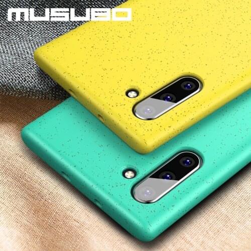 Musubo Back Case Cover For Samsung Galaxy Note 10 Plus 5G S10 S10E S10+ Funda Luxury Casing Soft Silicone Ultra Thin Coque Capa