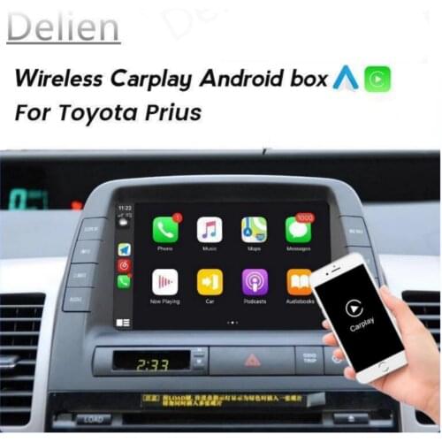 Delien Wireless Apple Carplay For Toyota Prius 80PIN Android Auto Car Multimedia Intelligent Module Nondestructive installation