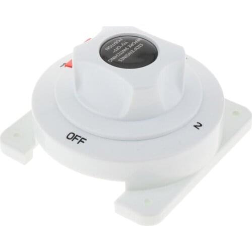 Dual Battery Selector Switch Safety On Off Disconnect Switch For Marine RV