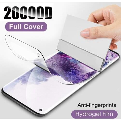 Hydrogel Film For Samsung Galaxy A51 A71 A50 A70 A31 M31 Screen Protector For Samsung A01 A10 A20 A40 A5 2017 A6 A7 A8 2018