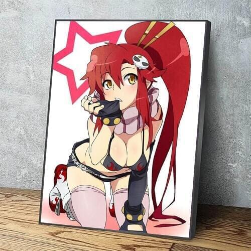 HD Print Canvas Wall Art Painting Yoko Littner Modular Picture Sexy Girl Home Decoration 1 Panel Poster Living Room No Framewor