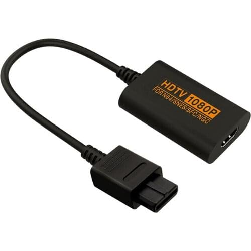 HOT-1080P HDTV Converter With Cable For Nintendo 64 / SNES / NGC Gamecube For Retro Video Game Console