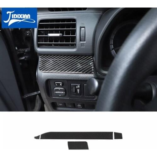 MOPAI Carbon Fiber Car Copilot Handle Decoration Cover for Toyota 4Runner 2010+ Auto Passenger Seat Dashboard Trim Accessories