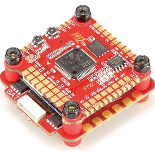 HGLRC Zeus F760 STACK 30X30 3-6S F722 Flight Controller 60A BLHELI_32 4in1 ESC for RC FPV Racing Freestyle 5inch 7inch Drones