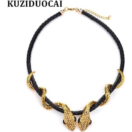 Женские кожаные чокеры Kuziduocai China At AliExpress