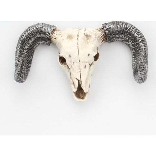 Wall Decoration Horn Hook Porch Key Hook Resin Animal Head Wall Hook