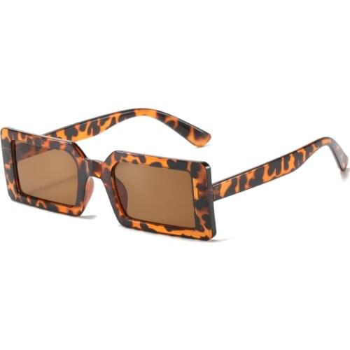 Womens Fashion Sunglasses Rectangle Brand Designer Ladies Sun Glasses Outdoor Eyewear Shopping Travel Trendy UV400