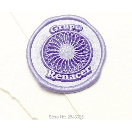 Custom Sunflower Wax Seal Stamp,Custom Wax Seal Stamp Kit,wedding invitation seals,wedding gift,personalised wood wax stamp